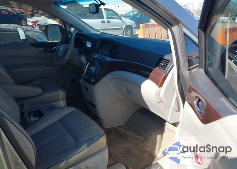 2012 Nissan Quest Le from USA, damaged, VIN JN8AE2KP7C9032248